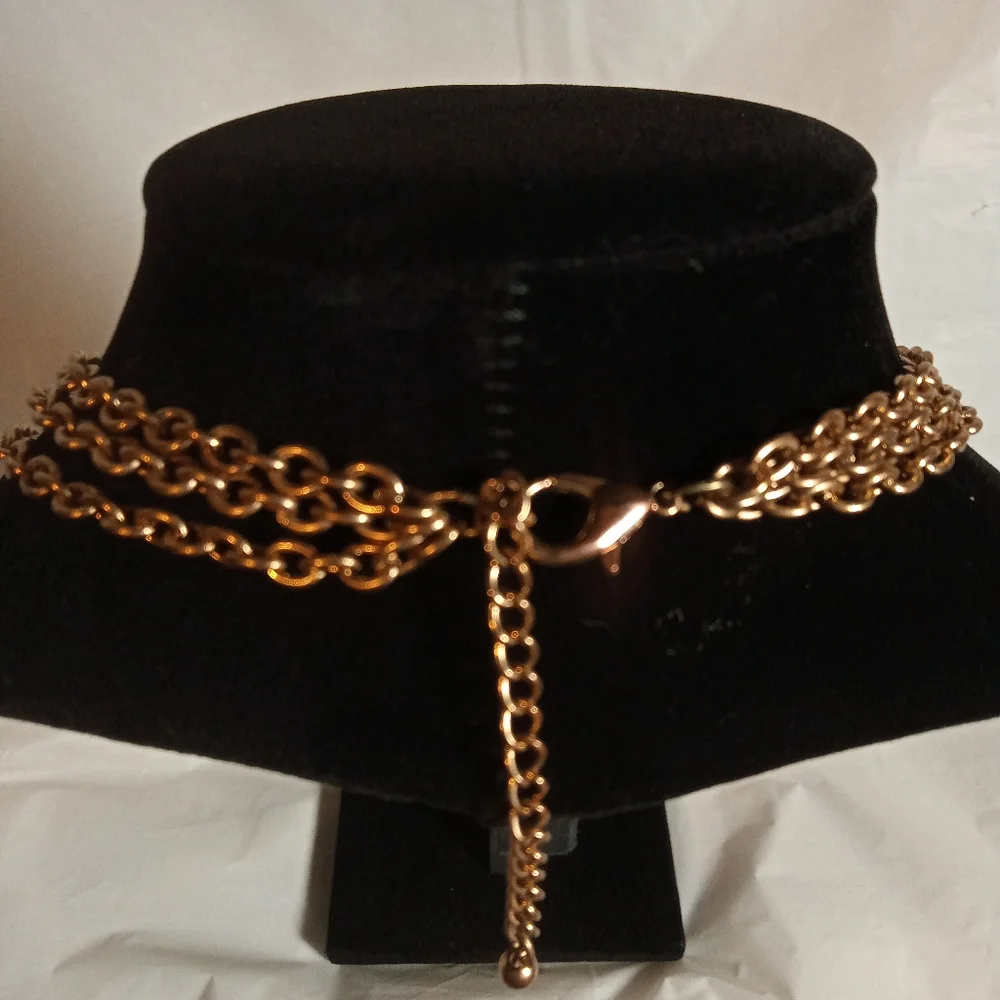 NWT Gorgeous Charming Charlie Cleopatra style necklace 😍🥰😍 - Picture 3 of 8